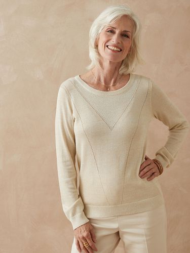 Pull maille fantaisie - Daxon - Modalova