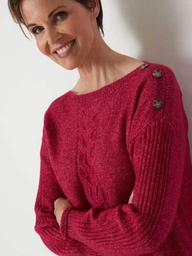 Pull encolure bateau en jersey envers - Daxon - Modalova