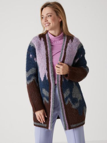 Gilet maille jacquard avec laine - Daxon - Modalova