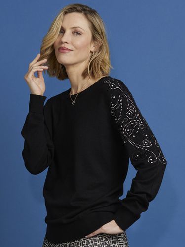 Pull avec strass - Daxon - Modalova