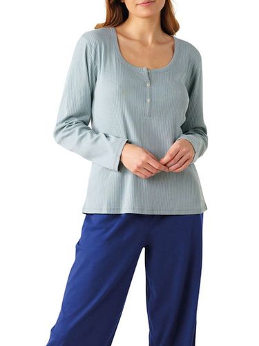 Pyjama Confort en maille pur coton - Athéna - Modalova