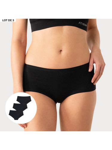 Lot de 3 boxers Basic Ecopack - Athéna - Modalova