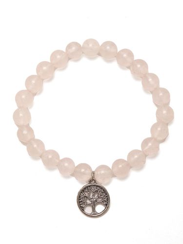 Bracelet perles quartz rose - Daxon - Modalova