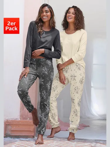 Lot de 2 pyjamas avec imprimé branches florales - - Vivance Dreams - Modalova