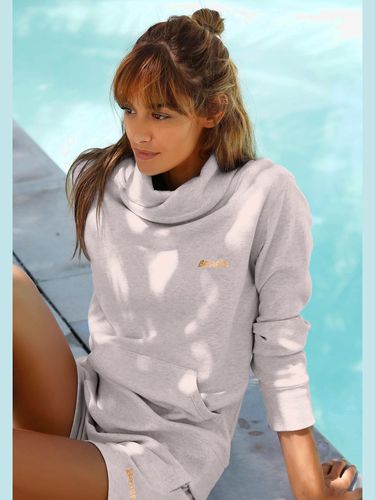 Sweatshirt long sweatshirt d'intérieur avec col à revers - Bench. Loungewear - Modalova