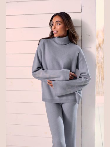Sweater sweatshirt en tricot doux et élastique - Elbsand - Modalova