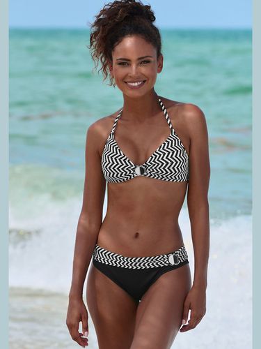 Bikini triangle design zigzag tendance - - JETTE - Modalova