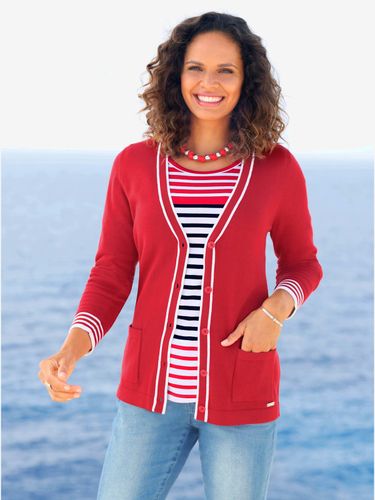 T-shirt rayé 50% coton - - Collection L - Modalova