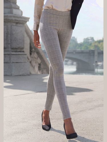 Legging caleçon à motif prince de galles - LASCANA - Modalova