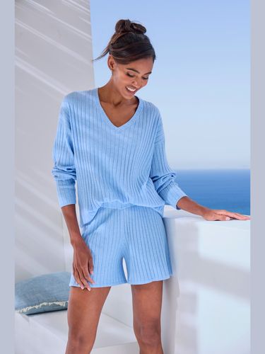 Shorts short en tricot côtelé - French Connection - Modalova