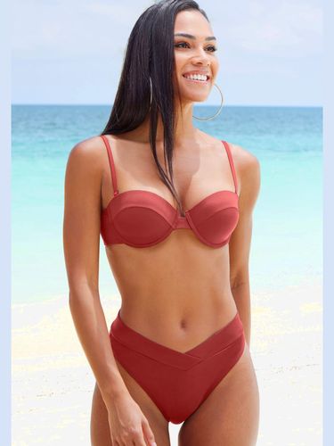 Bas de maillot de bain uni - LASCANA - Modalova