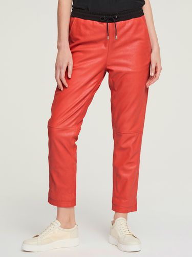 Pantalon de jogging en cuir forme jogging tendance - Rick Cardona - Modalova