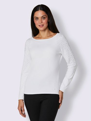 Pull à manches 3/4 mélange de qualité - CREATION L PREMIUM - Modalova