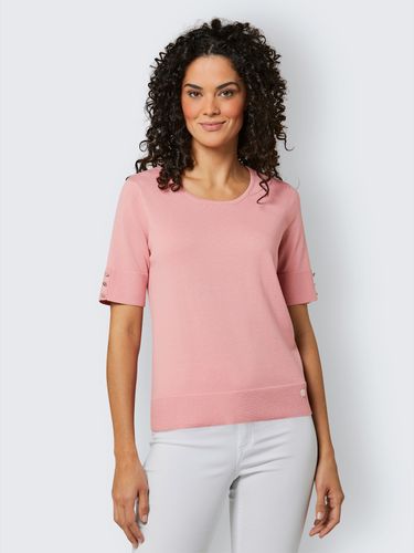 Pull à manches courtes coton 100% qualité mercerisée - CREATION L PREMIUM - Modalova