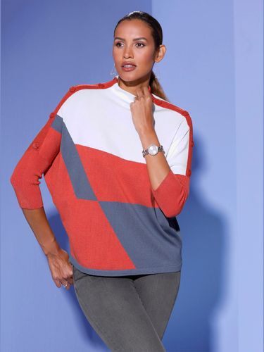Pull à manches 3/4 mélange de lyocell et de viscose de qualité - - Creation L - Modalova