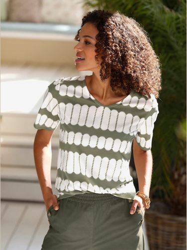 T-shirt à manches courtes 50% coton - - Collection L - Modalova