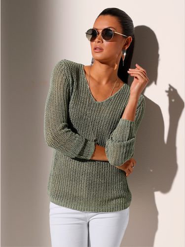 Pull en tricot superbe fil fantaisie - Creation L - Modalova