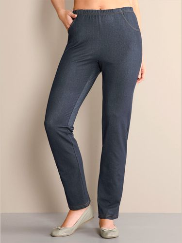 Pantalon de loisirs imitation jean - Helline - Modalova