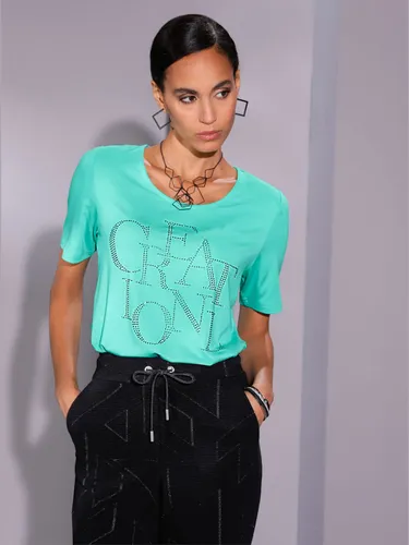 T-shirt à manches courtes avec viscose (ecovero) - - Creation L - Modalova