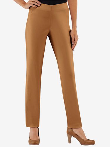 Pantalon classique uni avec ceinture élastique - Stehmann Comfort line - Modalova