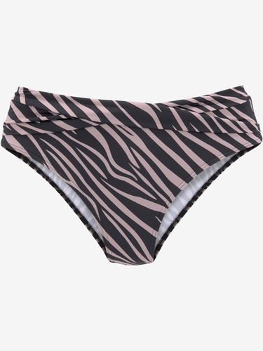 Bas de maillot de bain imprimé zébré élégant - LASCANA - Modalova