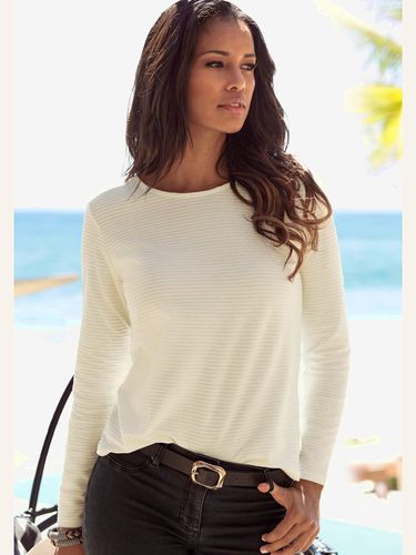 T-shirt manches longues basiques tendance - - LASCANA - Modalova