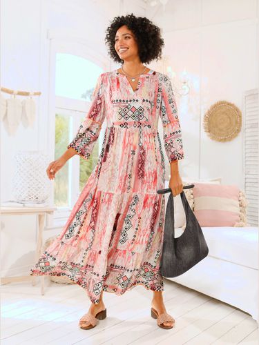 Robe imprimée motif estival - - Linea Tesini - Modalova