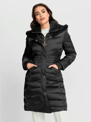 Manteau matelassé aspect 2 en 1 avec empiècement gilet - Ashley Brooke - Modalova