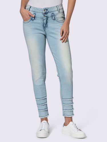 Jean ourlet tendance - Mandarin - Modalova