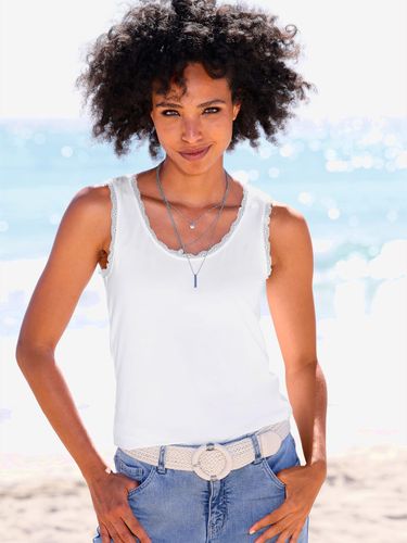 Débardeur détails en dentelle tendance - Linea Tesini - Modalova