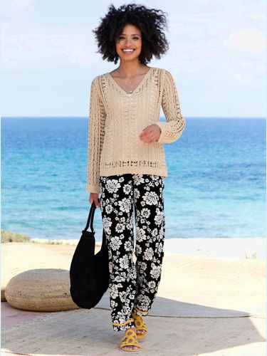 Pull ajouré motif ajouré léger - Linea Tesini - Modalova