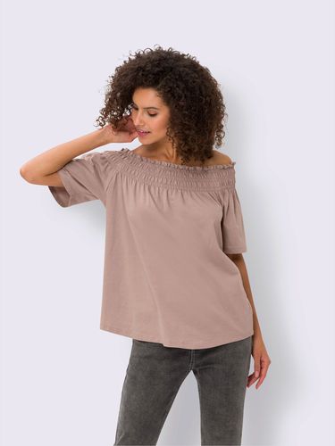 T-shirt carmen pur coton - Linea Tesini - Modalova