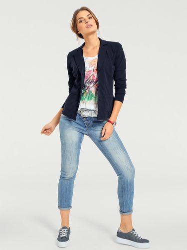 Blazer en jersey coupe sobre pour un look décontracté tendance - Linea Tesini - Modalova