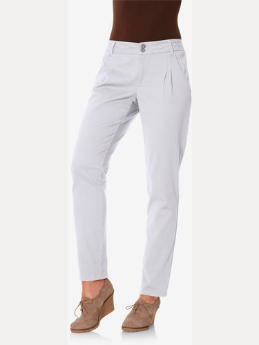 Pantalon chino coupe carotte - Linea Tesini - Modalova