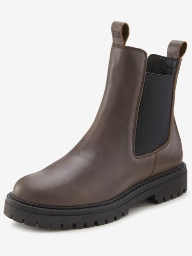 Bottines chelsea tendance en cuir de qualité, très confortables - Elbsand - Modalova