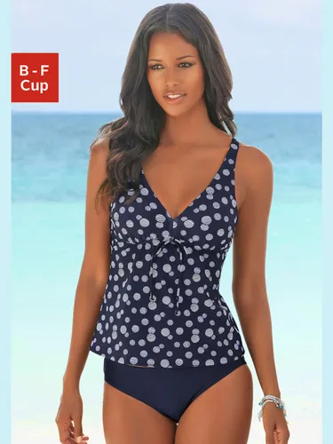 Tankini à armatures toujours tendance : imprimé à pois - - LASCANA - Modalova