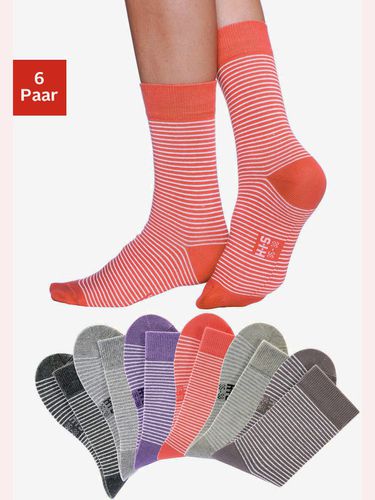 Chaussettes au design rayé tendance - -, -, -, -, - H.I.S - Modalova