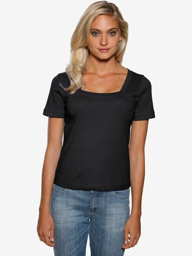 T-shirt grande encolure carrée - Linea Tesini - Modalova
