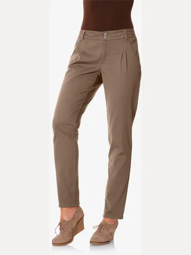 Pantalon chino coupe carotte - Linea Tesini - Modalova