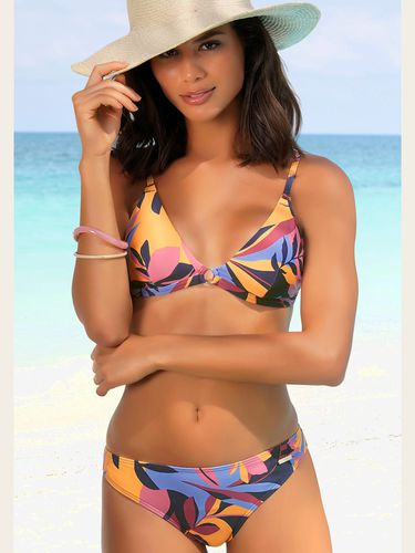 Bikini triangle imprimé feuilles abstrait - - Sunseeker - Modalova