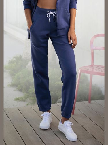 Pantalon molletonné pantalon avec ceinture élastique et coulisse - H.I.S - Modalova