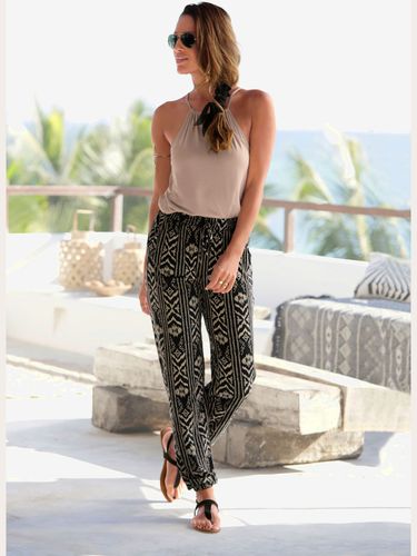 Pantalon en jersey pantalon de plage léger à la coupe décontractée - - LASCANA - Modalova