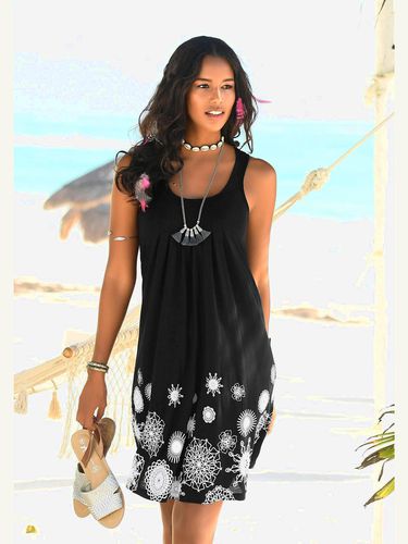 Robe de plage encolure ronde - - Beachtime - Modalova