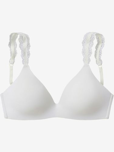 Soutien-gorge push-up, bretelles en dentelle fine - LASCANA - Modalova