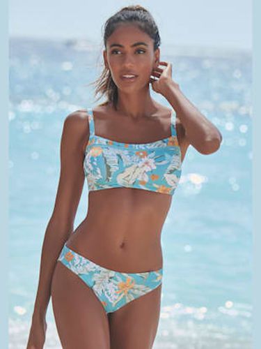 Haut de bikini bustier imprimé tropical tendance - Sunseeker - Modalova