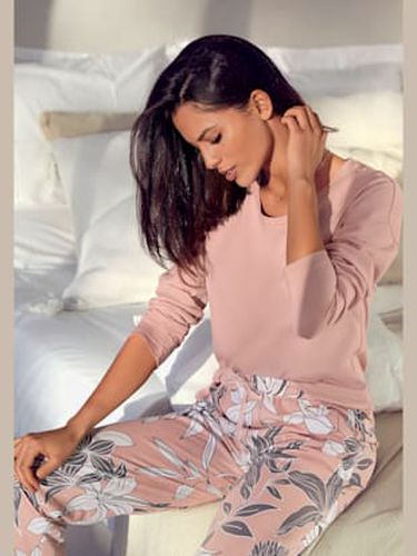 Haut de pyjama t-shirt à manches longues décontracté - LASCANA - Modalova