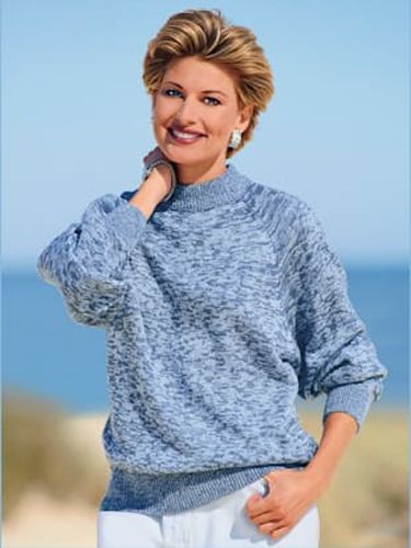 Pull col montant et manches bouffantes - Witt - Modalova