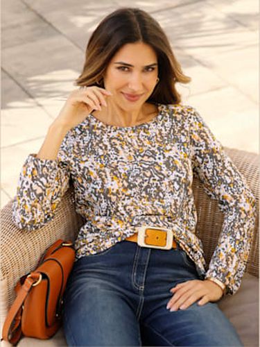 T-shirt à manches longues bords-côtes élastiques aux manches - Witt - Modalova