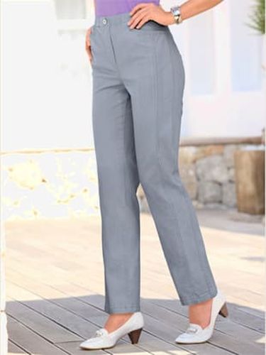 Jean droit effet délavé ceinture élastique - Witt - Modalova