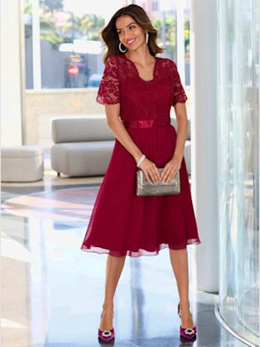 Robe de soirée qualité tissée - Fair Lady - Modalova